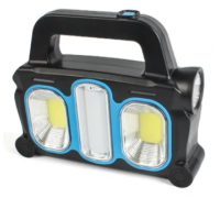 Фонарь HB-6168 6W+COB 5W с солнечной панелью