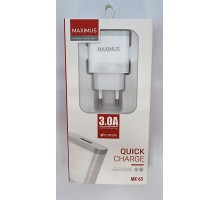 Быстрое сетевое зарядное устройство MAXIMUS MX-63