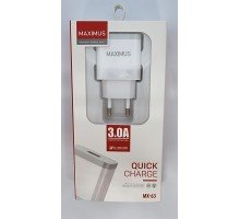 Быстрое сетевое зарядное устройство MAXIMUS MX-63