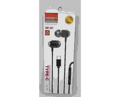 Наушники проводные MAXIMUS MX-367