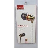 Наушники проводные MAXIMUS MX-360