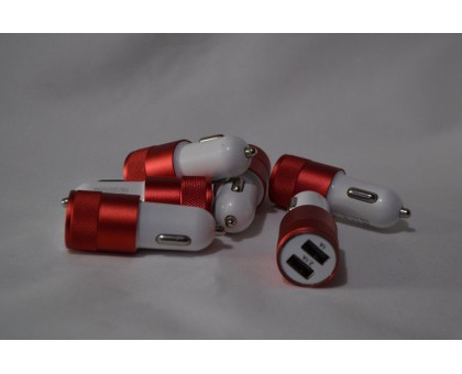АЗУ USB адаптер 2A переходник на 2 гнезда 