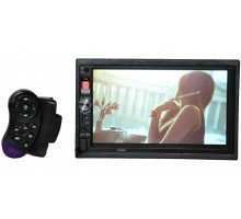 Автомагнитола 2Din 7022CRB +USB флешка, SD карта, AUX, bluetooth, 7" экран