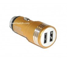 АЗУ USB адаптер Xiaomi 2A переходник на 2 гнезда 