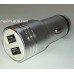 АЗУ USB адаптер 2A/1A переходник на 2 гнезда JSY-C001