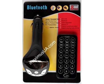 FM модулятор CMP01 c bluetooth 8 в 1