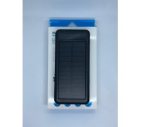 Power bank Solar 419 20000mAh, 2USB, фонарик, солнечная панель