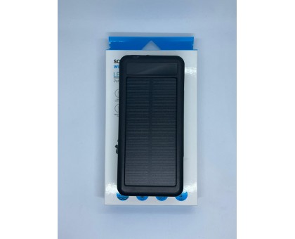 Power bank Solar 419 20000mAh, 2USB, фонарик, солнечная панель