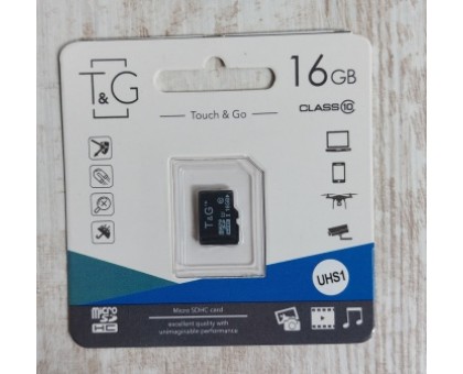 Карта памяти Memory Card micro SD 16GB 10class с адаптером
