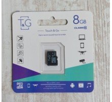 Карта памяти Memory Card 275 micro SD 8GB 10class с адаптером