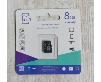 Карта памяти Memory Card 275 micro SD 8GB 10class с адаптером