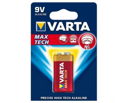 Батарейки Varta - Max Tech Alkaline Крона 9V 6LR61 6LF22 1шт