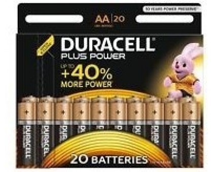 Батарейки Duracell - Basic alkaline MN1500 AA LR6 1.5V 20шт