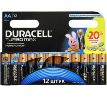 Батарейки Duracell - Turbo Max alkaline MX1500 AA LR6 1.5V 12шт
