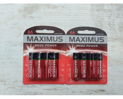 Батарейка Maximus LR03 AAA 1.5V алкалиновая, 48шт.