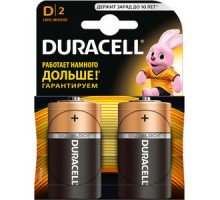 Батарейки Duracell - Basic alkaline MN1300 D LR20 1.5V 2шт