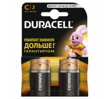 Батарейки Duracell - Basic alkaline MN1400 C LR14 1.5V 2шт