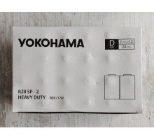 Батарейка Yokohama Super Heavy Duty D R20 1,5V солевая, 24шт.