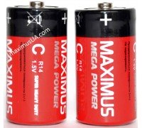 Батарейка Maximus Super Heavy Duty C R14 1,5V солевая, 24шт.