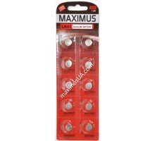 Батарейка Maximus AG3 LR41 1,5V алкалиновая, 10шт.