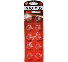 Батарейка Maximus AG1 LR60 1,5V алкалиновая, 10шт.