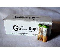 Батарейка GP Super LR6 АА 1.5V алкалиновая, 40шт.