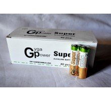 Батарейка GP Super LR6 АА 1.5V алкалиновая, 40шт.