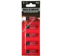 Батарейка Maximus Ultra A23 V23GA, MN21 12V алкалиновая, блистер 5шт.
