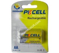 Аккумулятор NiMh Pikcell HR6 AA 1.2V 2600mAh, блистер