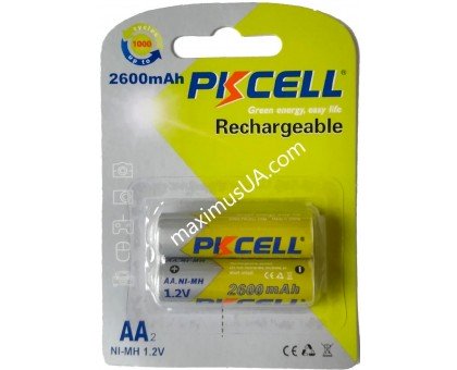 Аккумулятор NiMh Pikcell HR6 AA 1.2V 2600mAh, блистер