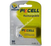 Аккумулятор NiMh Pikcell Крона 9V 250mAh, блистер
