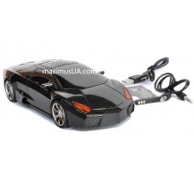 Колонка машинка Lamborghini, +USB флешка, SD карта, FM приемник, AUX