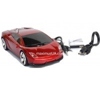 Колонка машинка Lamborghini WS-800RL, +USB флешка, SD карта, FM приемник, AUX