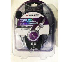 Наушники компьютерные WEILE WL-908 с микрофоном