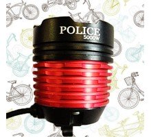 Фонарь для велосипеда Police T6, аккум.