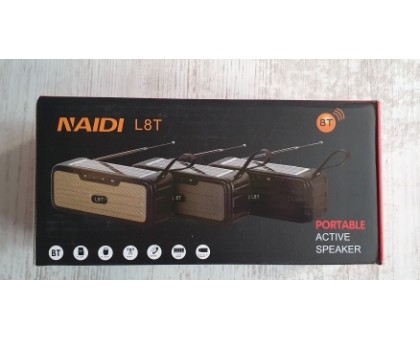 Колонка Naidi L8T с солнечной панелью