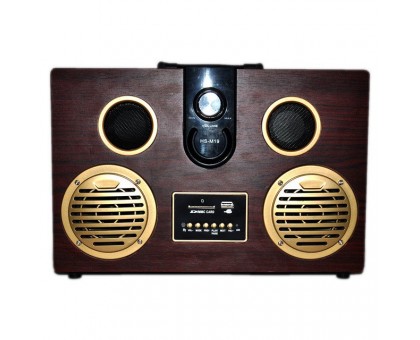 Колонка-бумбокс HS-M19 +USB флешка, SD карта, радио