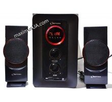 Колонки компьютерные Optima с экраном 2+1, +USB флешка, SD карта