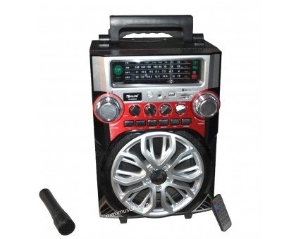 Колонка-чемодан RX-2099QW +USB флешка, SD карта, радио, AUX