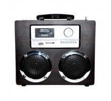 Колонка-бумбокс HS-M10 +USB флешка, SD карта, радио