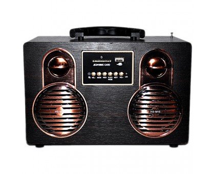Колонка-бумбокс HS-M15 +USB флешка, SD карта, радио