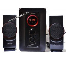 Колонки компьютерные Optima с экраном 2+1, +USB флешка, SD карта