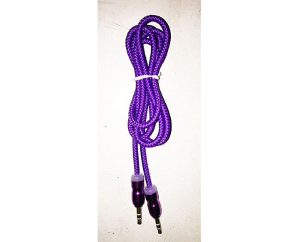 Кабель AUX 360 3,5x3,5 minijack плетенный