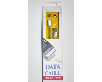 Магнитный USB кабель 410 2в1 Type-C, microUSB
