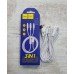 USB кабель Hoco X25 3в1 microUSB, lightning (iphone), type-C, 1м