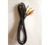 Кабель Аудио 280 minijack на 3RCA 1.2м