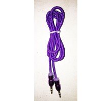 Кабель AUX 360 3,5x3,5 minijack плетенный