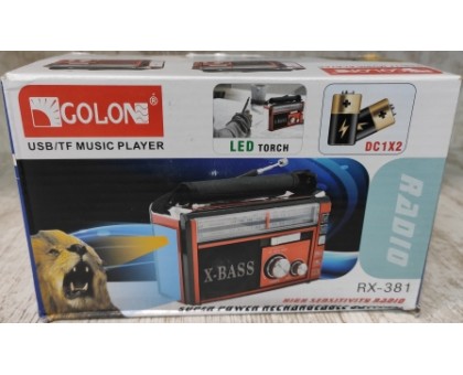 Радиоприемник GOLON RX-381
